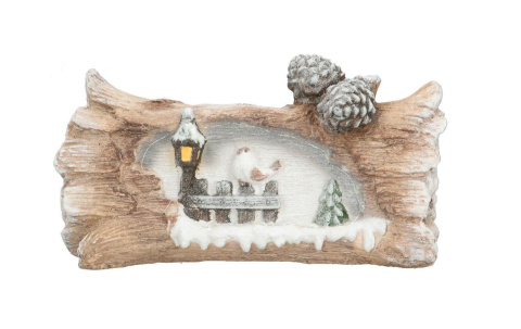 Pień ceramiczny 43cm poziomy LED z ptaszkiem (DE38CT04-66) Pień ceramiczny 43cm poziomy LED z ptaszkiem (DE38CT04-66)