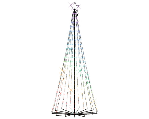 "Płynąca choinka 3D" RGB 240cm 355 LED (490808) "Płynąca choinka 3D" RGB 240cm 355 LED (490808)