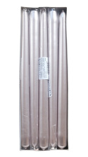 Świeca stożkowa 290/222mm Metalik pudrowy róż Świeca stożkowa 290/222mm Metalik pudrowy róż