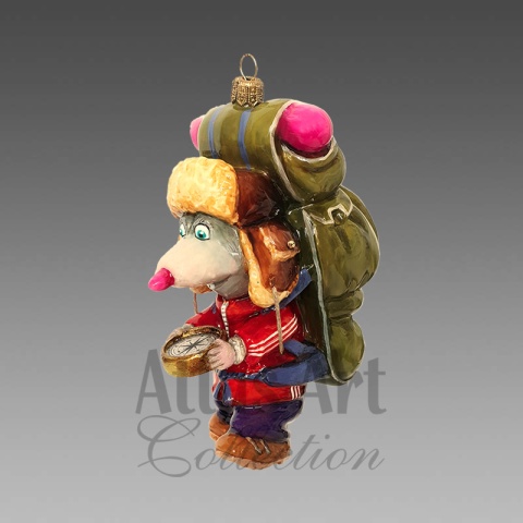 Bombka Atlas Art: Camper (00461AA)