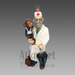 Bombka Atlas Art: Doktor weterynarz Aybolit (00604AA)