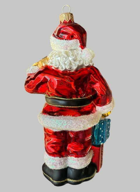 Bauble form: Santa with a ribbon Merry Christmas (70) SE Bauble form: Santa with a ribbon Merry Christmas (70) SE