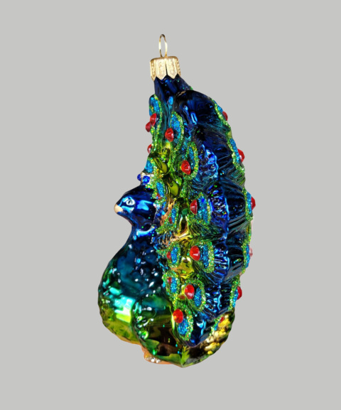 Bauble form: Jeweller's peacock with stones (390) SZ Bauble form: Jeweller's peacock with stones (390) SZ