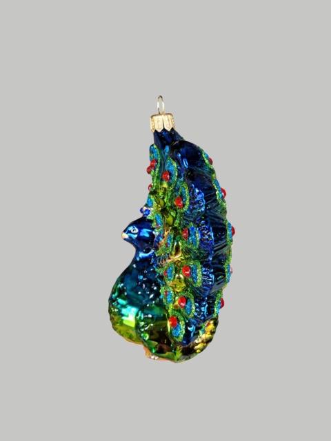 Bauble form: Jeweller's peacock with stones (390) SZ Bauble form: Jeweller's peacock with stones (390) SZ