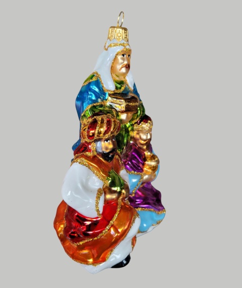 Bombka formowa: Trzej królowie opal (383) SZ Bombka formowa: Trzej królowie opal (383) SZ