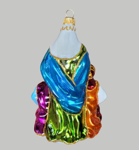 Bombka formowa: Trzej królowie opal (383) SZ Bombka formowa: Trzej królowie opal (383) SZ