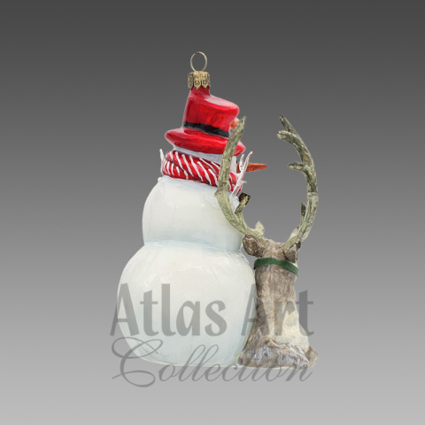 Skrzynka Atlas Art: Bałwan z jeleniem (Z0096AA) Skrzynka Atlas Art: Bałwan z jeleniem (Z0096AA)