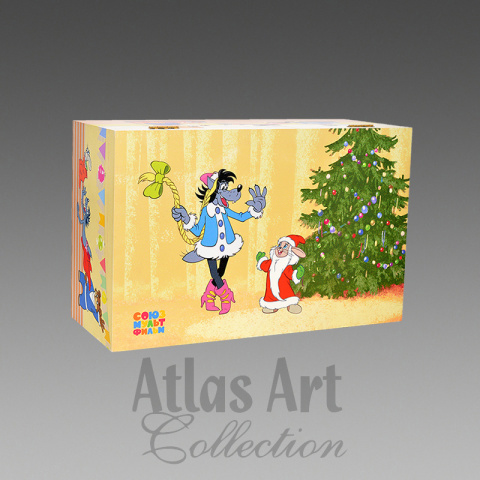 Skrzynka Atlas Art: Dziadek Mróz i śnieguroczka (ZL0003AA) Skrzynka Atlas Art: Dziadek Mróz i śnieguroczka (ZL0003AA)
