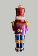 Bombka GlitterLab: Nutcracker z bębenkiem marokański (4655M)