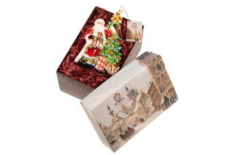 Huras Bauble: Christmas Tree by the Fireplace (S996) Huras Bauble: Christmas Tree by the Fireplace (S996)