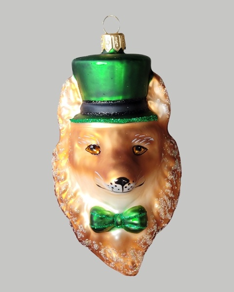 Bauble form: Fox head in a cylinder (156) H Bauble form: Fox head in a cylinder (156) H