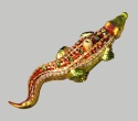 Bauble form: Crocodile with stones (152) H Bauble form: Crocodile with stones (152) H