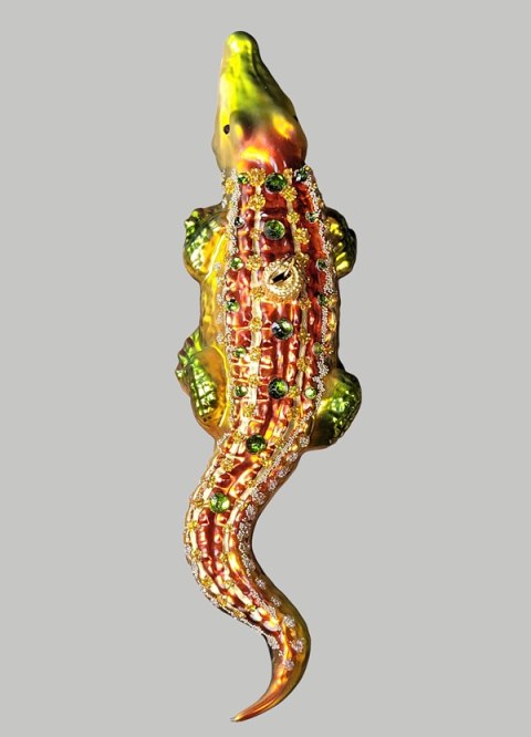 Bauble form: Crocodile with stones (152) H Bauble form: Crocodile with stones (152) H