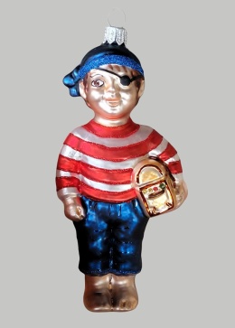 Bauble form: Pirate with a chest (163) H