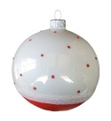 Baubles 120 decorated pack of 4 PAINTED FAIRY TALE