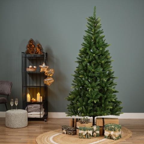 Straja fir Christmas tree 210cm, narrow diameter 109cm (684229) Straja fir Christmas tree 210cm, narrow diameter 109cm (684229)