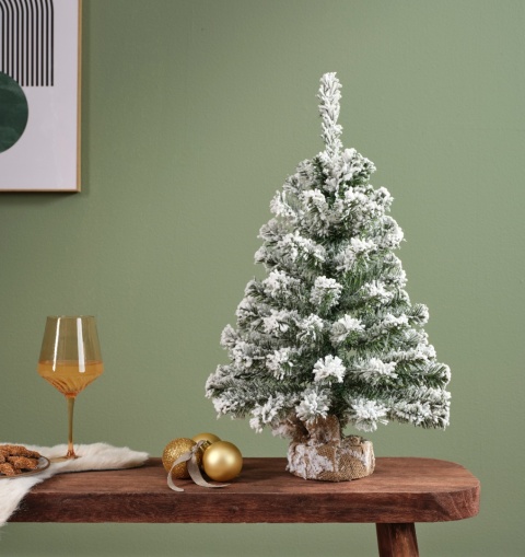 Choinka śnieżona Imperial 75cm w jucie (683177) Choinka śnieżona Imperial 75cm w jucie (683177)