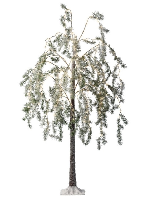 Drzewo 150cm modrzew 360LED ciepły timer wew/zew (491595) Drzewo 150cm modrzew 360LED ciepły timer wew/zew (491595)