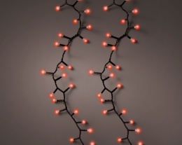 Lampki kuleczki Cherry mini 500LED czerwone dł.11m (495579)