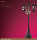 Latarnia dwuramienna 180cm 60LED wirujący śnieg (489732)