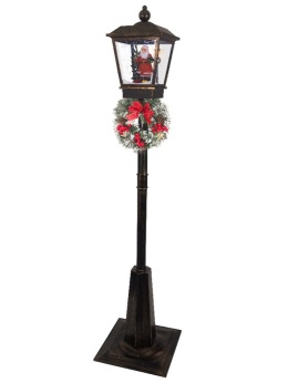 Latarnia 180cm 33LED zimny wirujący śnieg (489731) zasilacz