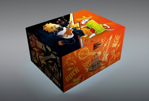 Skrzynka Atlas Art: Dwoje gitarzystów (Z0090AA) Skrzynka Atlas Art: Dwoje gitarzystów (Z0090AA)