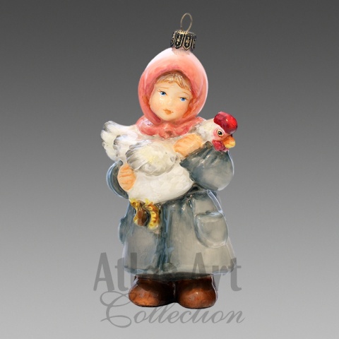 Atlas Art Box: Children with Chickens (Z0030AA) Atlas Art Box: Children with Chickens (Z0030AA)