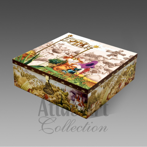 Skrzynka Atlas Art: Kot w butach (ZL0115AA) Skrzynka Atlas Art: Kot w butach (ZL0115AA)