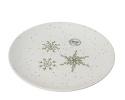 Talerz ceramiczny 19cm biały nakrapiany w gwiazdki (615690) Talerz ceramiczny 19cm biały nakrapiany w gwiazdki (615690)