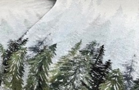 Chenille tapestry runner 45x140cm LAS (TX0004-1274)