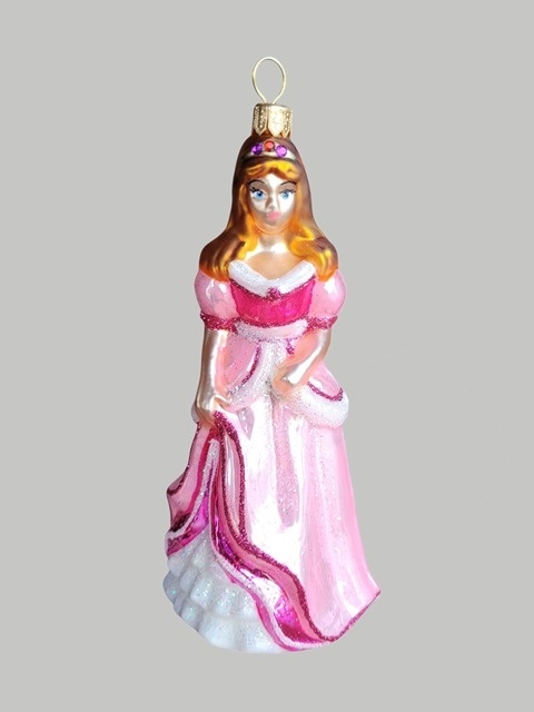 Bauble Mold: Princess Barbie Pastel Pink (277) D