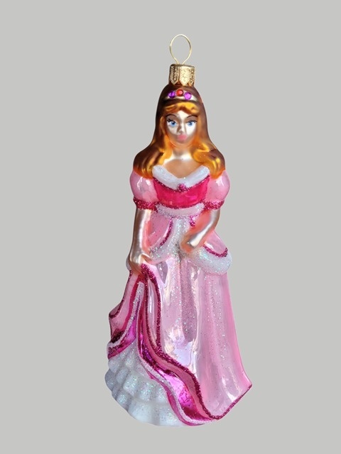 Bauble Mold: Princess Barbie Pastel Pink (277) D