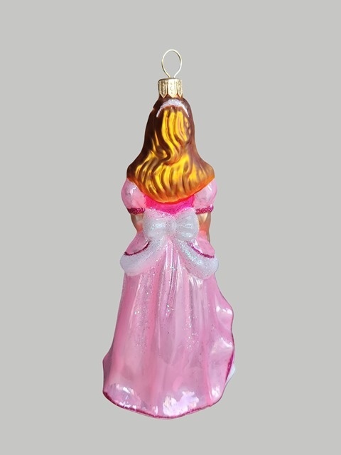 Bauble Mold: Princess Barbie Pastel Pink (277) D
