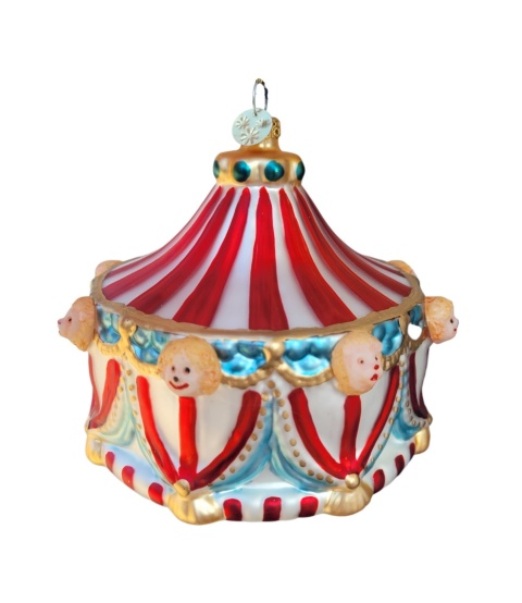 Glass bauble: Circus tent (129646)