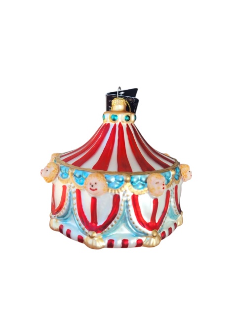 Glass bauble: Circus tent (129646)