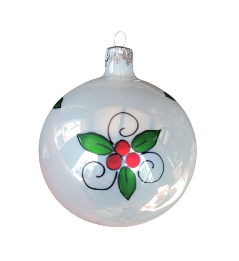 120 decorated baubles, pack of 4, FOLK (7) 120 decorated baubles, pack of 4, FOLK (7)