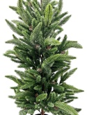Choinka zielona 120cm szroniona PE z szyszkami w doniczce (RF0631) Choinka zielona 120cm szroniona PE z szyszkami w doniczce (RF0631)