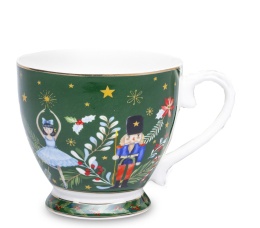 Filiżanka ceramiczna zielona Dziadek do orzechów (173399)