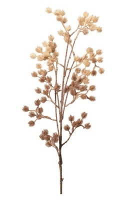 Gałązka dekoracyjna beżowa 98cm (510829) Gałązka dekoracyjna beżowa 98cm (510829)