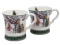 Kpl. 2-ch kubków ceramicznych "świąteczny czas" (PG-19390) w ozdobnym pudełku