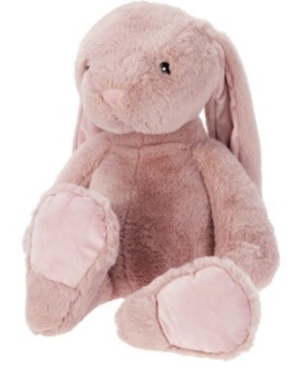 Królik pluszowy 70cm różowy długie uszy (504272)