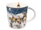 Ceramic mug "Christmas village" (PG-19772) in a decorative box