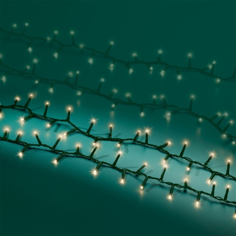 600LED warm dimming effect lamps 18m timer (495892)