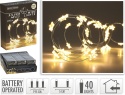 40LED wire stars, warm white, 195cm, battery-powered (AX9731660) 40LED wire stars, warm white, 195cm, battery-powered (AX9731660)