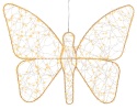 Motyl ażurowy 426LED ciepłe flesz wew/zew timer (490654) Motyl ażurowy 426LED ciepłe flesz wew/zew timer (490654)