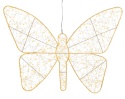Motyl ażurowy 700LED ciepłe flesz wew/zew timer (490655)