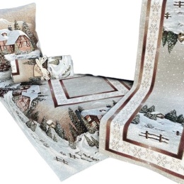 Obrus gobelin Chenille 140x240cm LAS DOMEK (TX0017-740B)