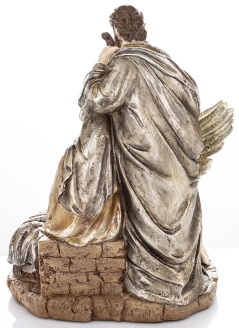 Szopka Św. Rodzina na podstawie złoto srebrna poliresing (170859) Szopka Św. Rodzina na podstawie złoto srebrna poliresing (170859)