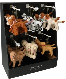 Zawieszka tekstylna piesek dalmatyńczyk (512042)