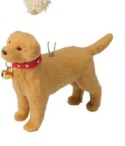 Zawieszka tekstylna piesek labrador żółty (512042)